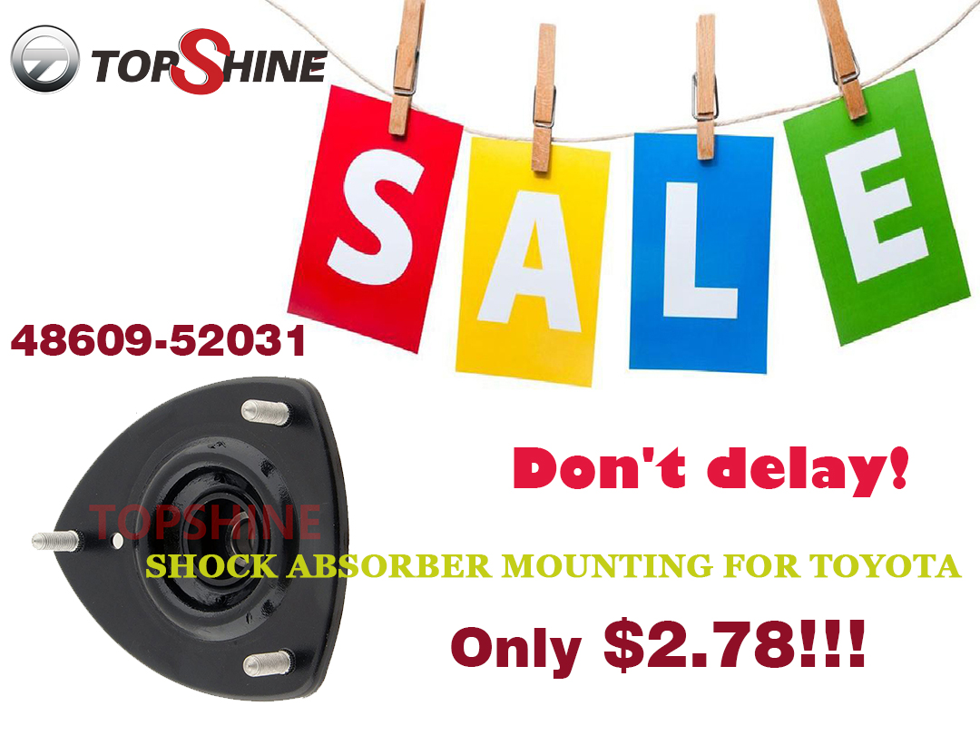 48609-52031 Car Shock Absorber Mounting Strut Mount For Toyota