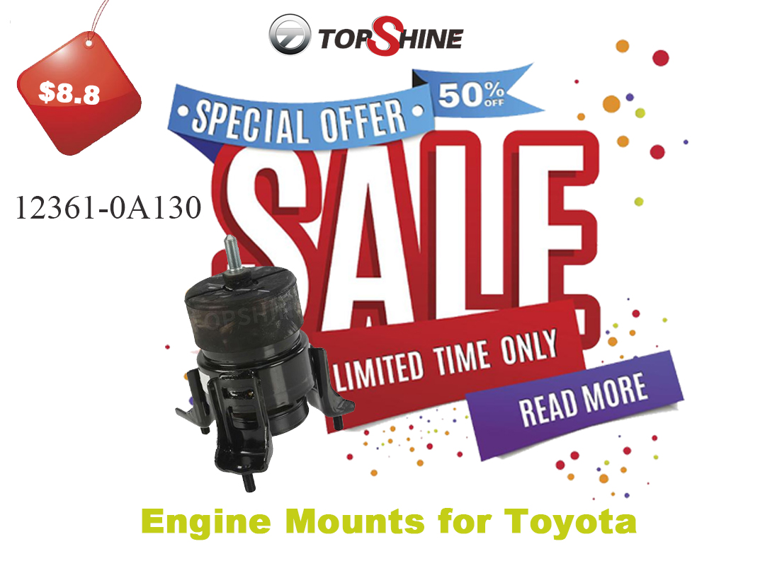 【Productes preferents】12361-0A130 Muntatge del motor per a Toyota