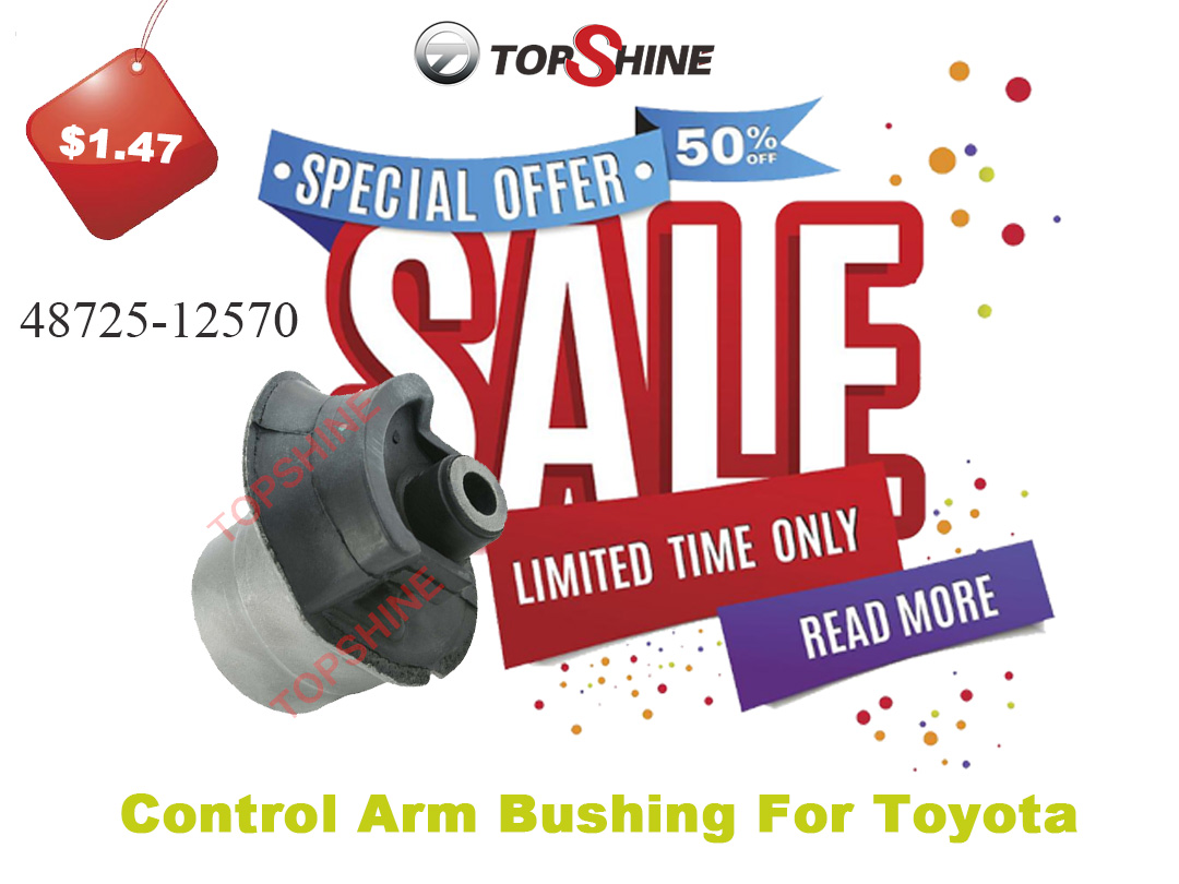 【Produk Preferensi】 Bushing Lengan Kontrol Untuk Fit Toyota COROLLA 00-09 48725-12570