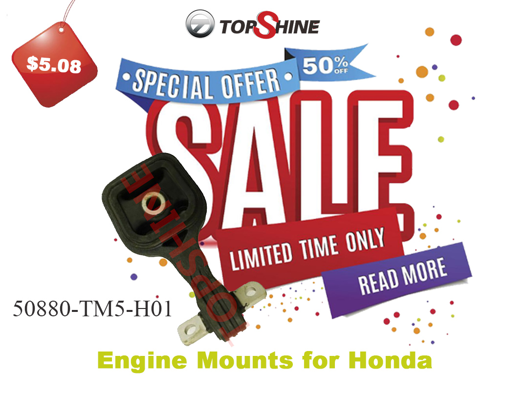 【Preferentziazko produktuak】50880-TM5-H01 Hondarentzako motorraren euskarriak