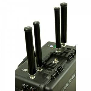 Portable frequency jammer