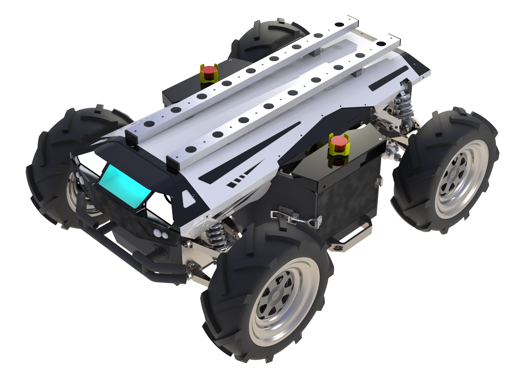 RLSDP 2.0 Radroboter-Chassis. Ausgewähltes Bild