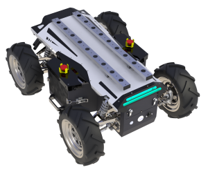 RLSDP 2.0 Rad-Typ Roboter Chassis
