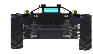RLSDP 2.0 Roboterfahrwerk mit Rädern