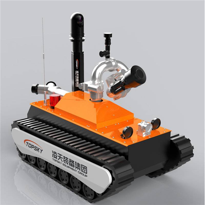 High Performance  Fluid Scanner - RXR-M80D Fire fighting robot – Topsky