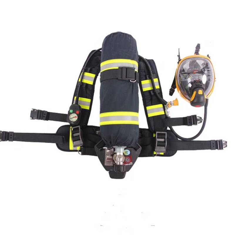 Hot New Products Robot Fire Fighting - Self-contained air breathing apparatus with full face mask – Topsky