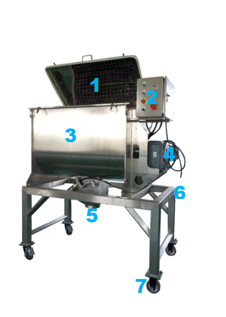 How to maintain the ribbon blender machine