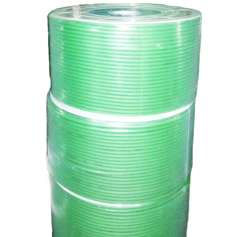 Manufacturer of Weft Sensor - hot sell chenille PU round belt 6mm green color – TOPT