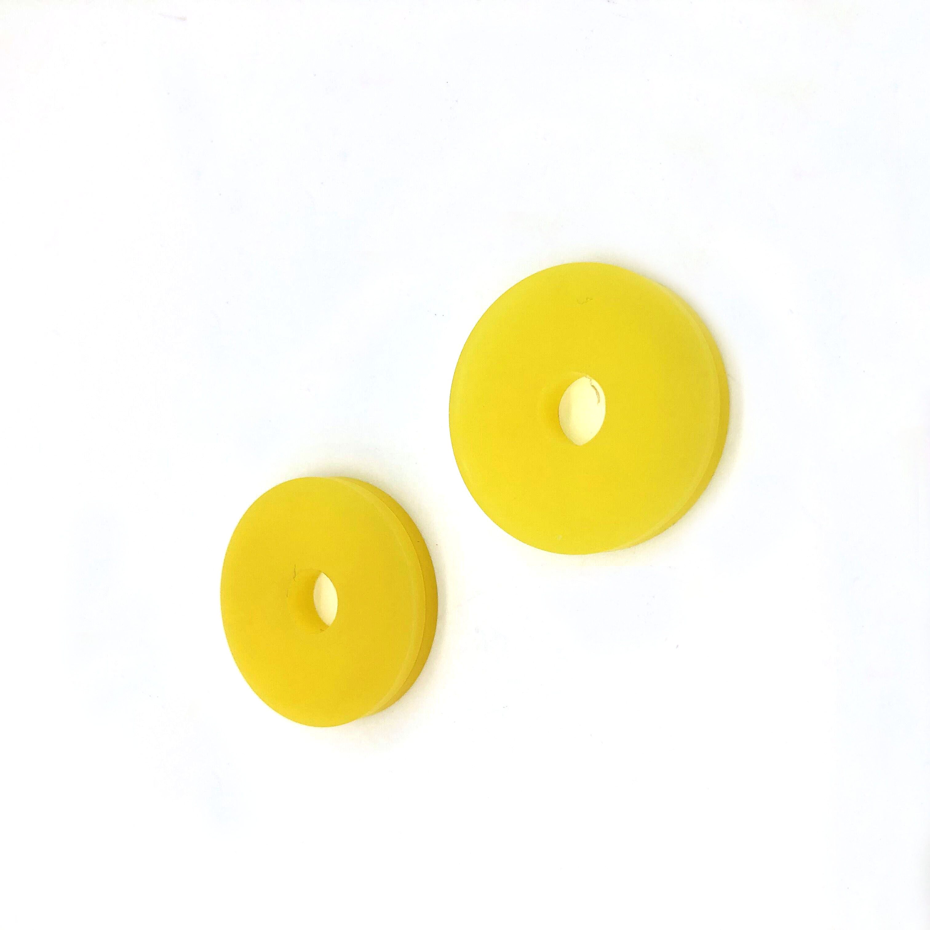 Europe style for Spindle For Chenille Machinery Parts - better quality in yellow color chenille spinning machine pu roller – TOPT