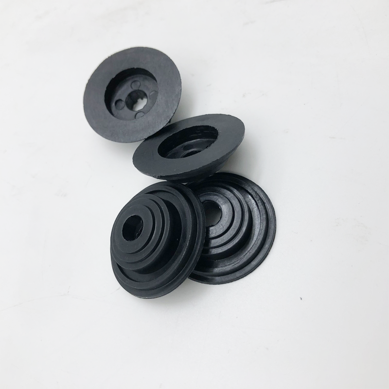 Circular loom black plastic wheel cover for circular loom textile machine spare parts
