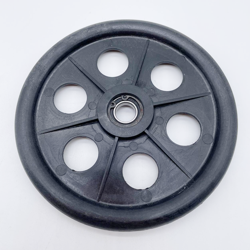 Circular loom black spreader wheel for circular loom textile machine spare parts