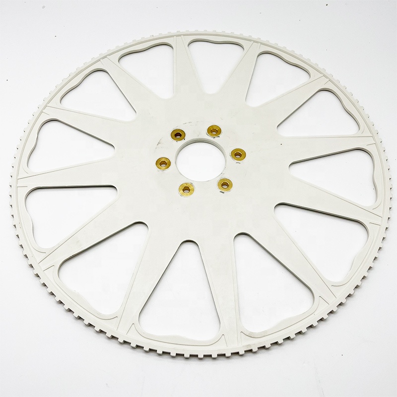 rapier wheel with part number BE237959 and 107T  for weaving machine spares