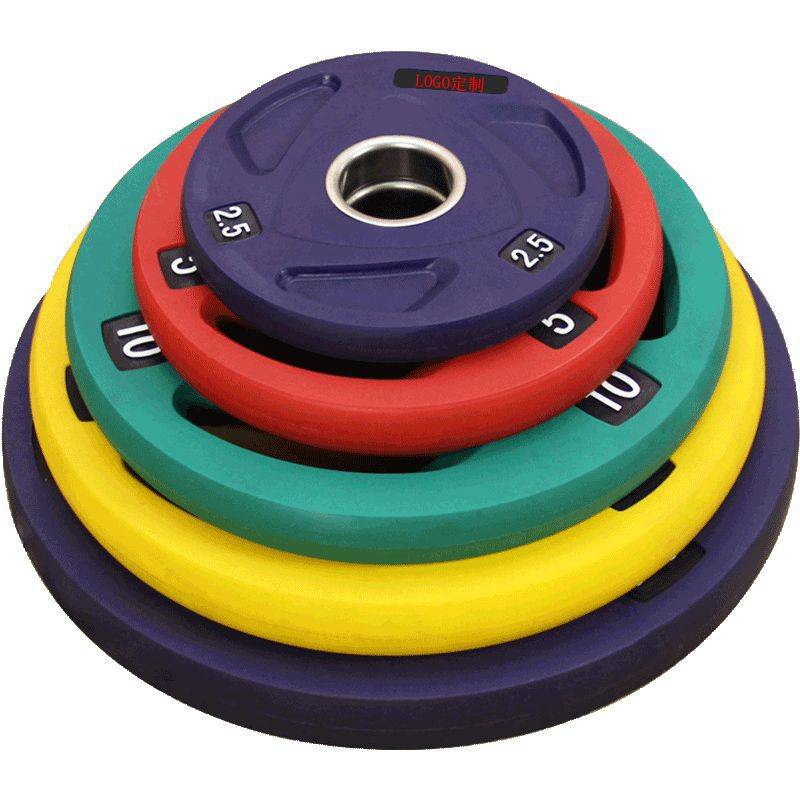 Gym equipment high quality rubber bumper weight plates barbell plates