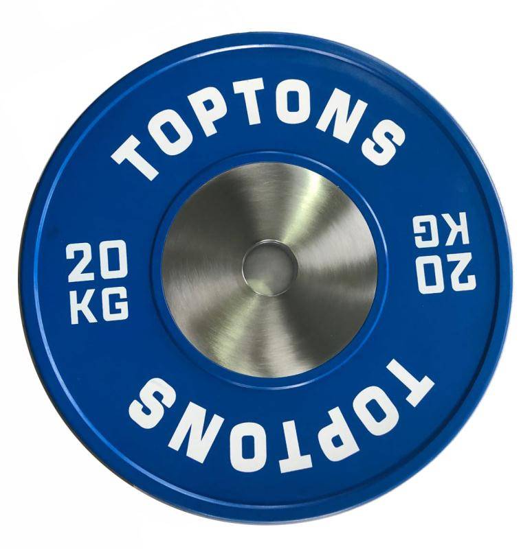 Cross Fitness Custom Logo Competition Barbell Set Rubber Bumper Weight Lifting Plates