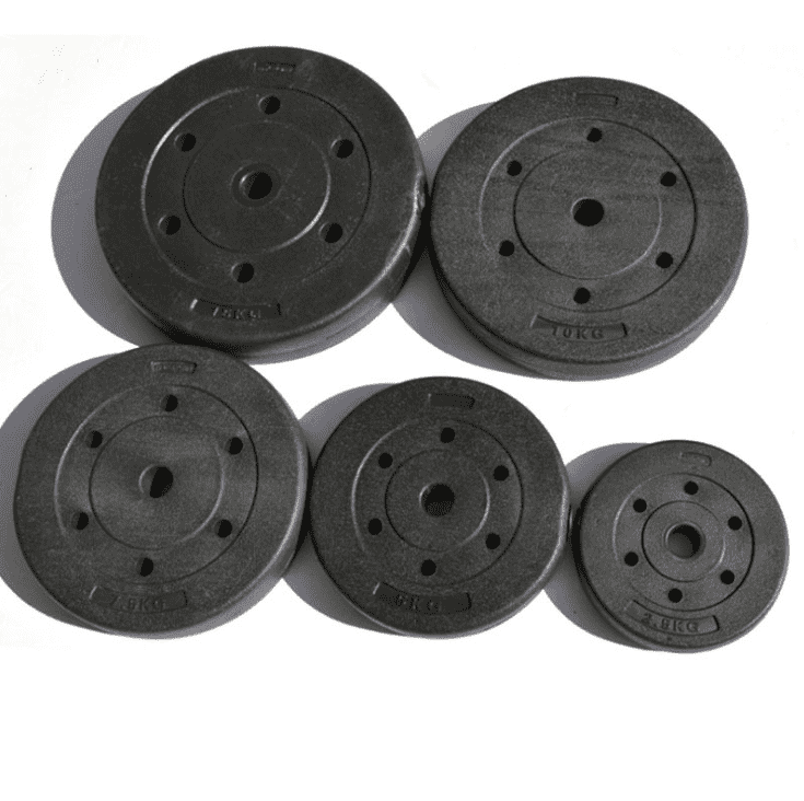 High Quality Cheap Dumbbell Barbell Cement Sand Filled Weight Plate