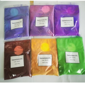 thermochromic pigment powder for used for