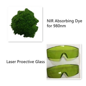 Near Infrared Absorbing dye 980nm for glass, plastic, window filter