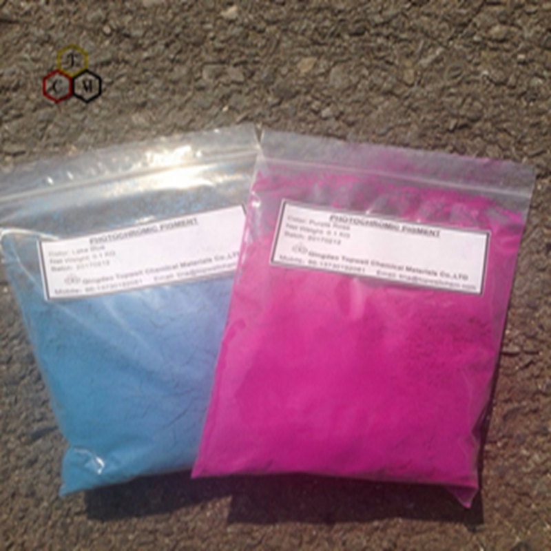 OEM/ODM China Color Changing Paint Pigments -  color changing powder photochromic pigment for plastic – Topwell