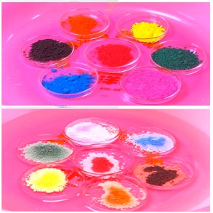 schimbarea culorii temperaturii vopsea pentru țesături colorant sensibil la temperatură pigment termocromic reactiv la căldură pentru cană cu ceașcă magică