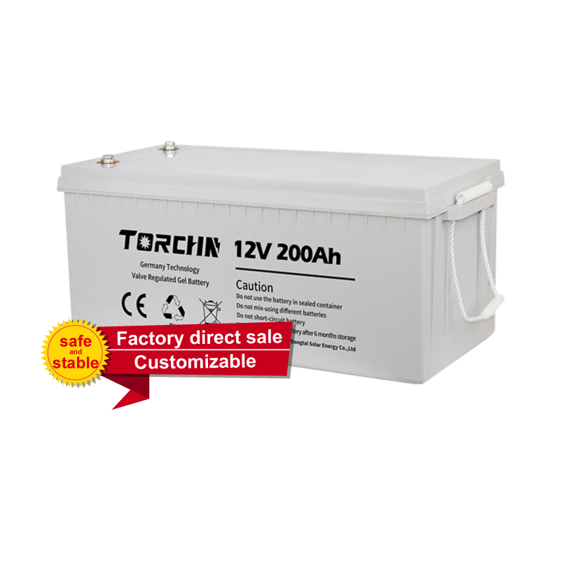 Factory Direct Sale 12v 200ah Deep Cycle Battery