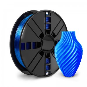 Flexible 3D filament TPU blue 1.75mm Shore A 95