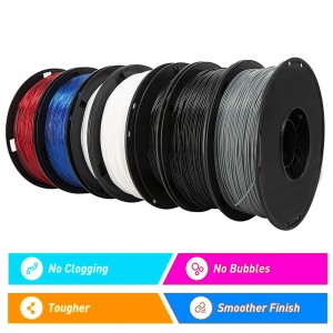 Flexible 95A 1.75mm TPU filament for 3D printing Soft Material