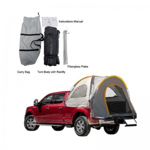 Car Pickup Truck Tent With Rainfly