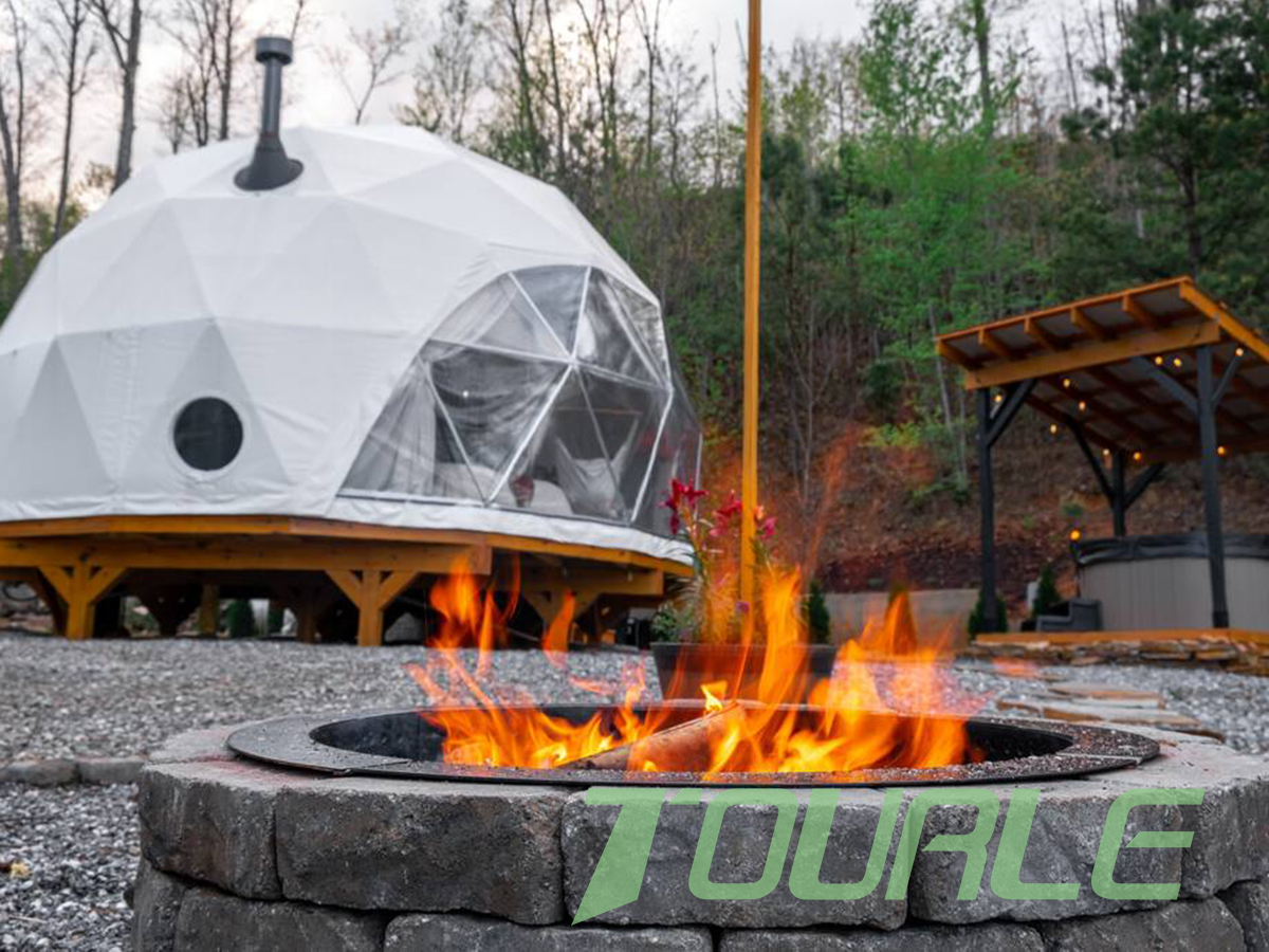Embrace Luxury and Nature with Glamping Geodesic Dome Tents