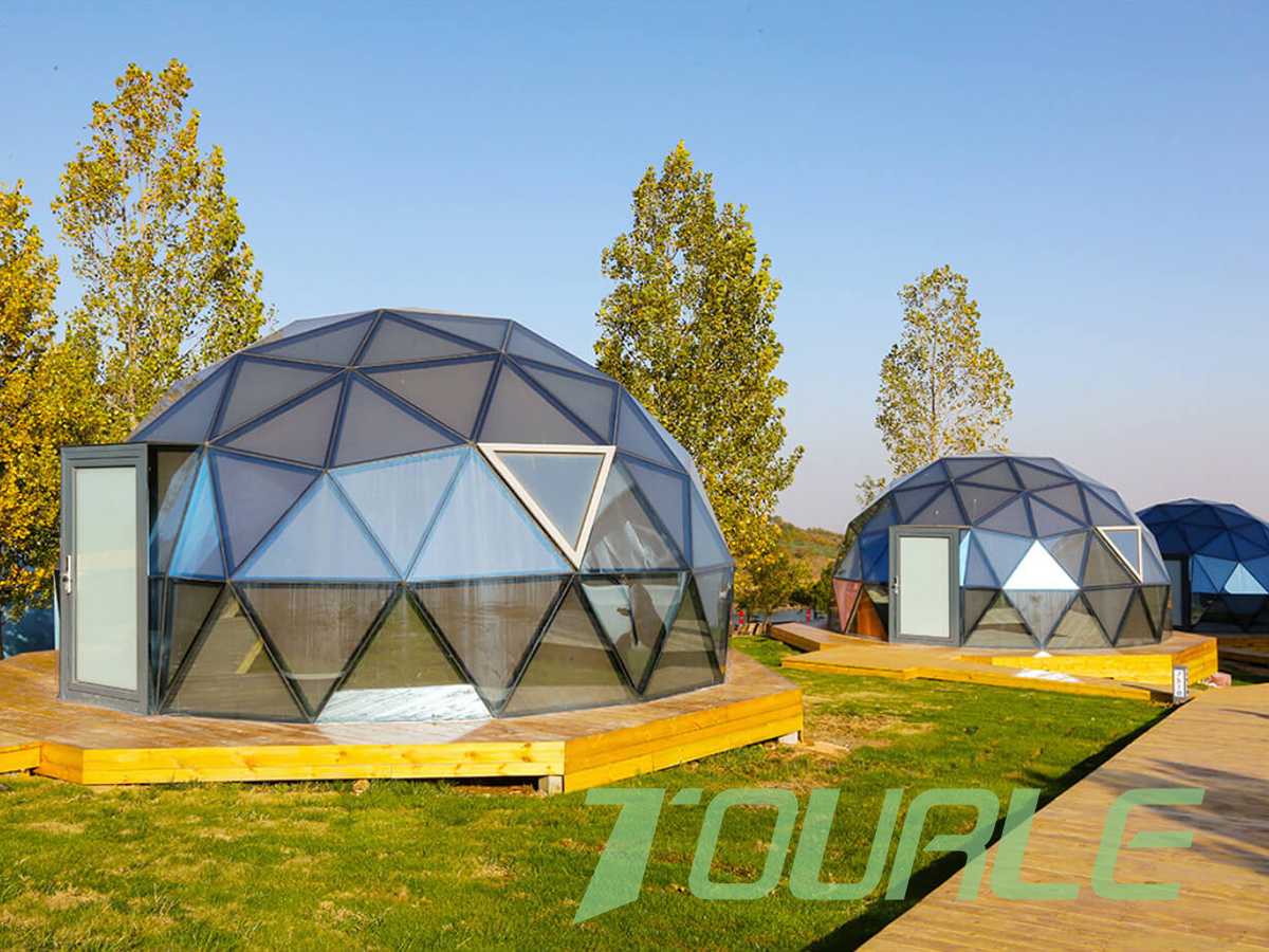 Glass dome tents give new options for camping