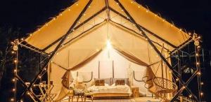 Luxury hotel tent 4 season waterproof safari glamping resort tent