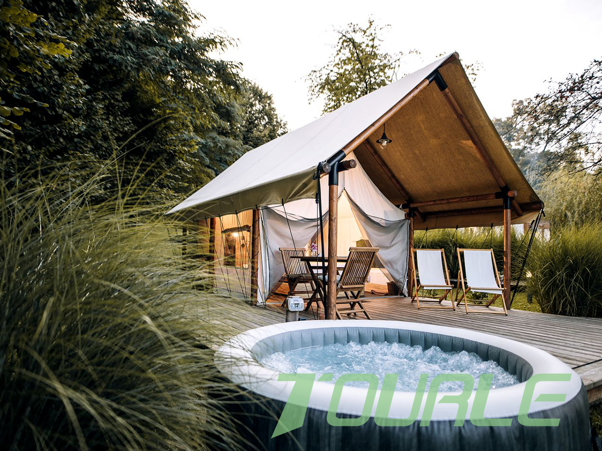 Embrace Nature in Luxurious Safari Tent Glamping