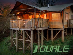 Luxury T -mtundu wa Safari Tent Hotel Tent Glamping House