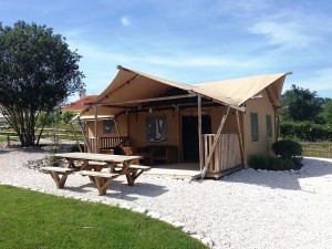 Προκατασκευασμένο σπίτι αδιάβροχο Luxury Glamping Luxury Tent Hotel African Safari Lodge Tents