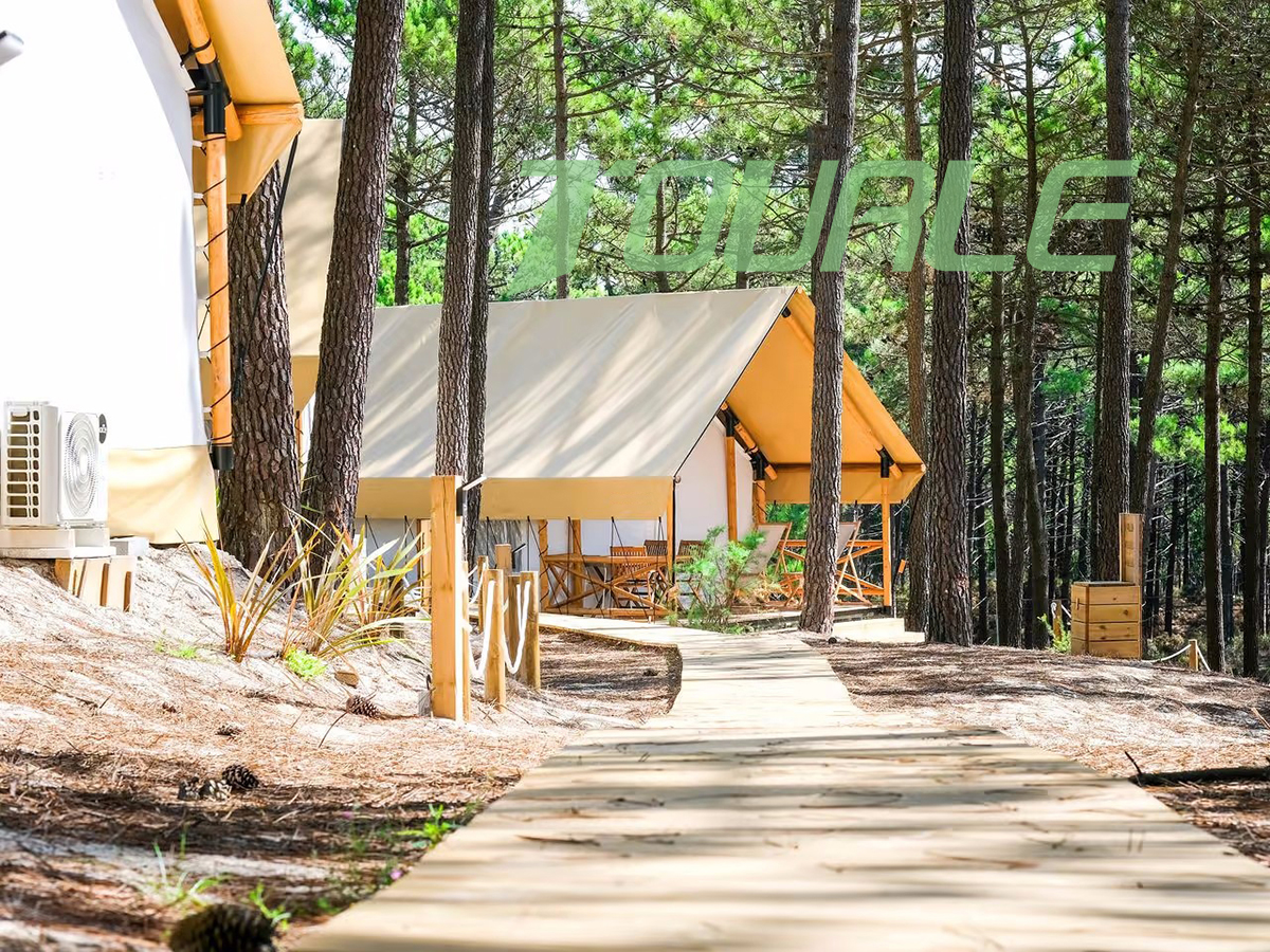 Glamping Safari Tent Manufacturers Prefabricated Lodge Prefab Hotel Tent House