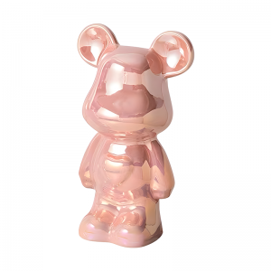 Cute Resin Craft Brick Bear Ornament Custom Toy For Kids
