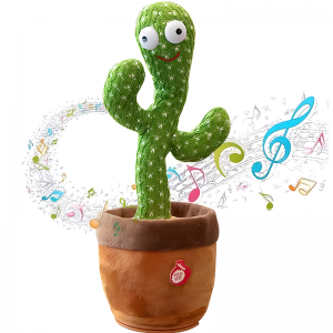 Electronic Dancing And Song Childhood Cactus Singing Electrical