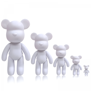 Cute Resin Craft Brick Bear Ornament Custom Toy For Kids