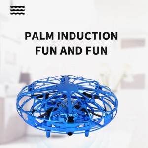 UFO Drone With LED Light Hand Control Obstacle Avoiding