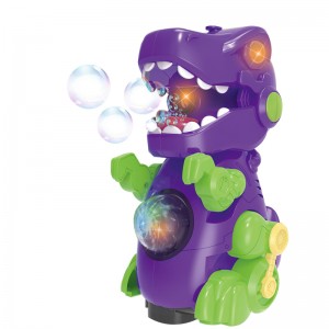 Global Funhood B/O Universal Light & Music Dinosaur Bubble Machine