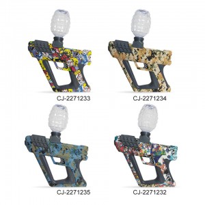 Chow Dudu Shooting Game Camouflage Water Bullet Gun With Battery And Water Bullet