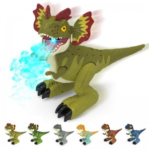 2023 New Global Drone Funhood RC Dancing Dinosaur With Six Colors