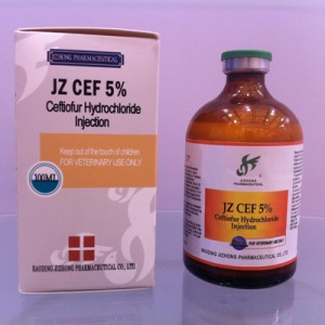 Good Wholesale Vendors Veterinary Florfenicol Injection Supplier/Manufacturer - Ceftiofur Hydrochloride Injection – Jizhong