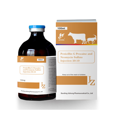 Hot New Products Oxytetracycline Injection 100ml/50ml For Livestock/Cattle/Animal - Procain Penicillin G and Neomycin Sulfate Injection – Jizhong