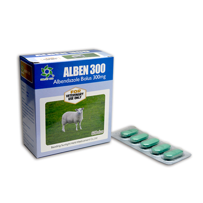 Wholesale Price China Albendazole Oral Bolus - Albendazole Tablet 300mg – Jizhong
