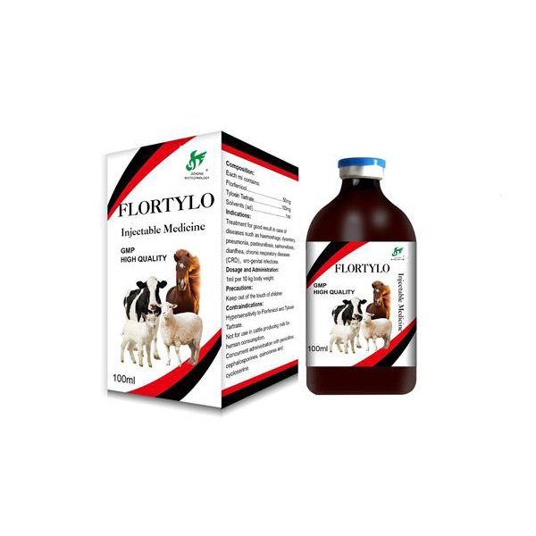 Factory wholesale Veterinary Gentamycin Sulfate + Analgin Injection China - Florfenicol+ Tylosin Tartrate Injection 5%+10% – Jizhong