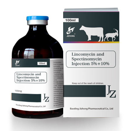 Factory Cheap Nutritional Veterinary Vitamin Ad3e Injection Injection - Lincomycin and Spectinomycin Injection 5%+10% – Jizhong