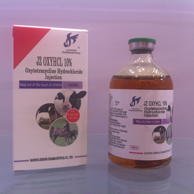 High Quality for Broad Spectrum Antibiotic Gentamycin Injection 4%/10% - Oxytetracycline Hydrochloride Injection – Jizhong