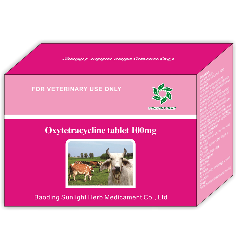 Professional Design Hot Sale Veterinary Multivitamin Tablet/Best Sale Multivitamin Tablet - Oxytetracycline Tablet 100mg – Jizhong