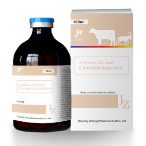 OEM/ODM Manufacturer Amoxicillin 15 % Antibiotic Suspension For Livestock/Cattle/Animal - Ivermectin and Clorsulon Injection – Jizhong
