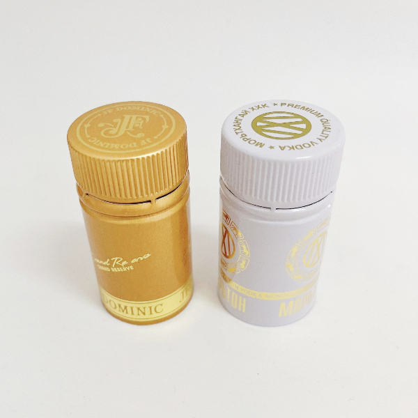Free sample for Ring Pull Cap - Aluminum plastic cap for whisky alcohol spirit glass bottle  – Sailing